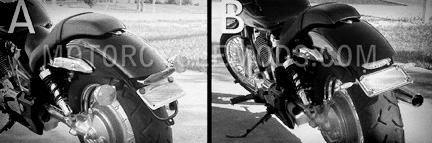 Motorcyclemods Shadow VT750C2 LED Taillights